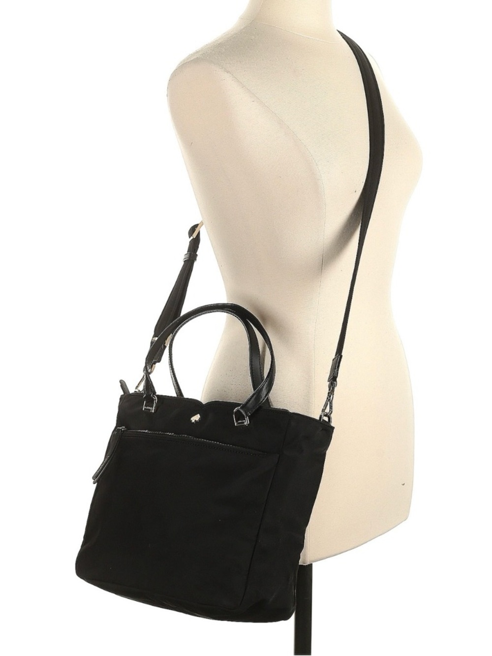 Kate Spade Black nylon Crossbody / Tote Bag